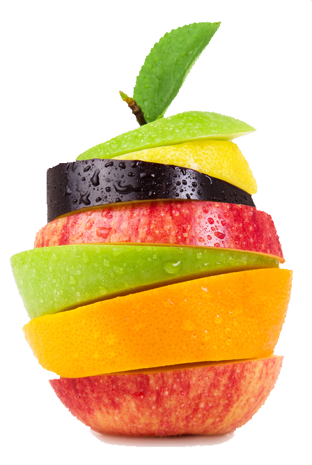 cut stack of produce